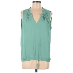 Dolan Anthropologie Aurelia seafoam sleeveless top